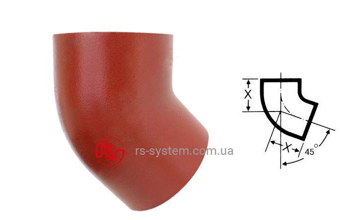 ВІДВІД RS SML 45°